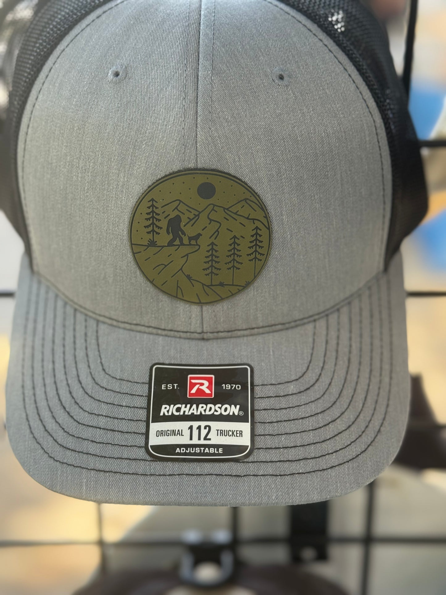 Laser Etched Patch Trucker Cap- Custom