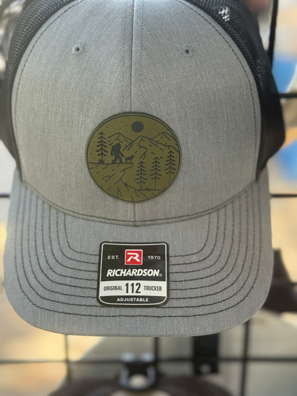 Laser Etched Patch Trucker Cap- Custom