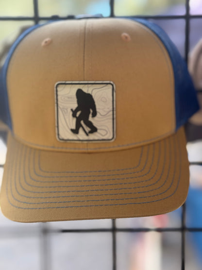 Laser Etched Patch Trucker Cap- Custom