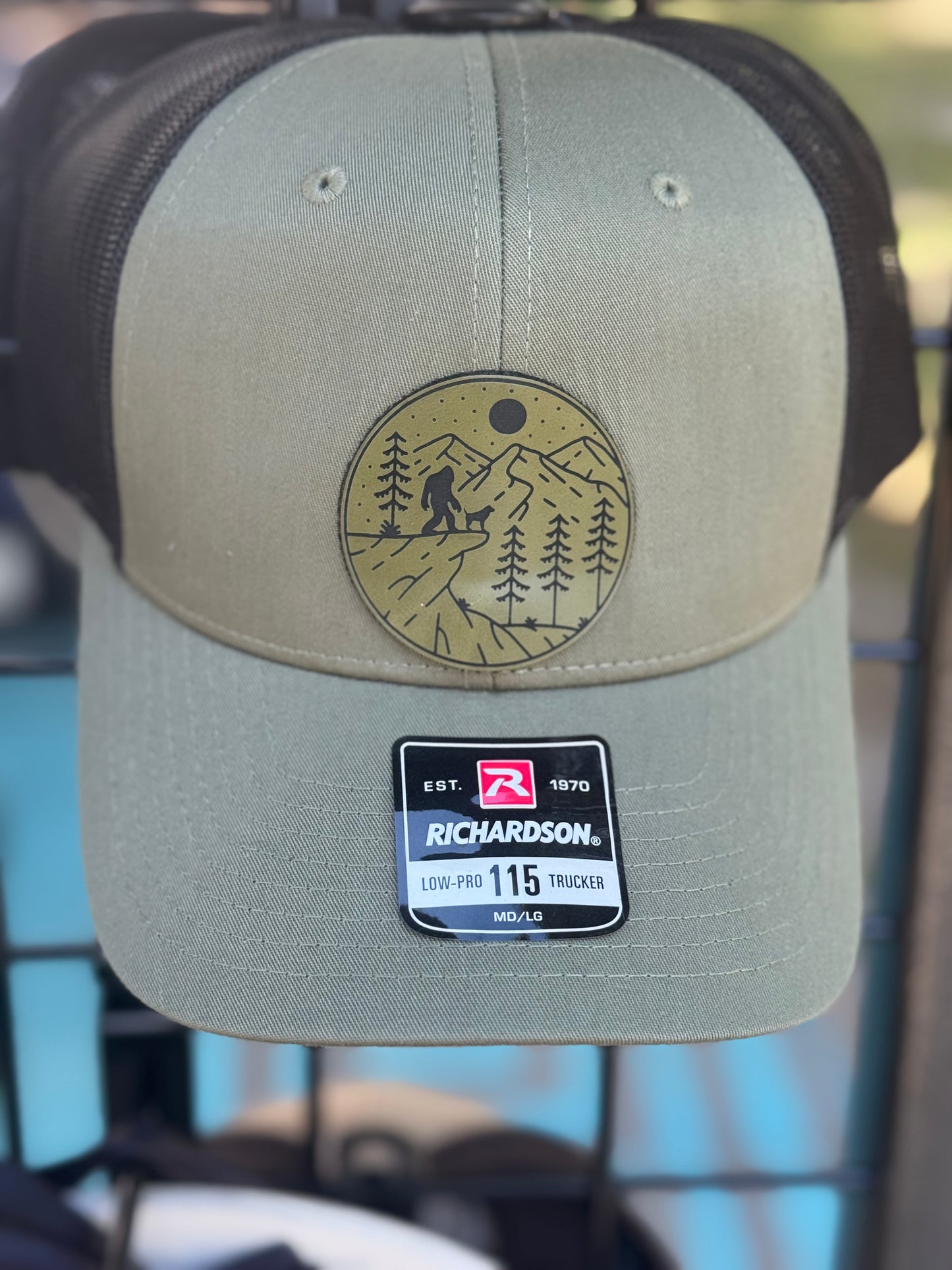 Laser Etched Patch Trucker Cap- Custom
