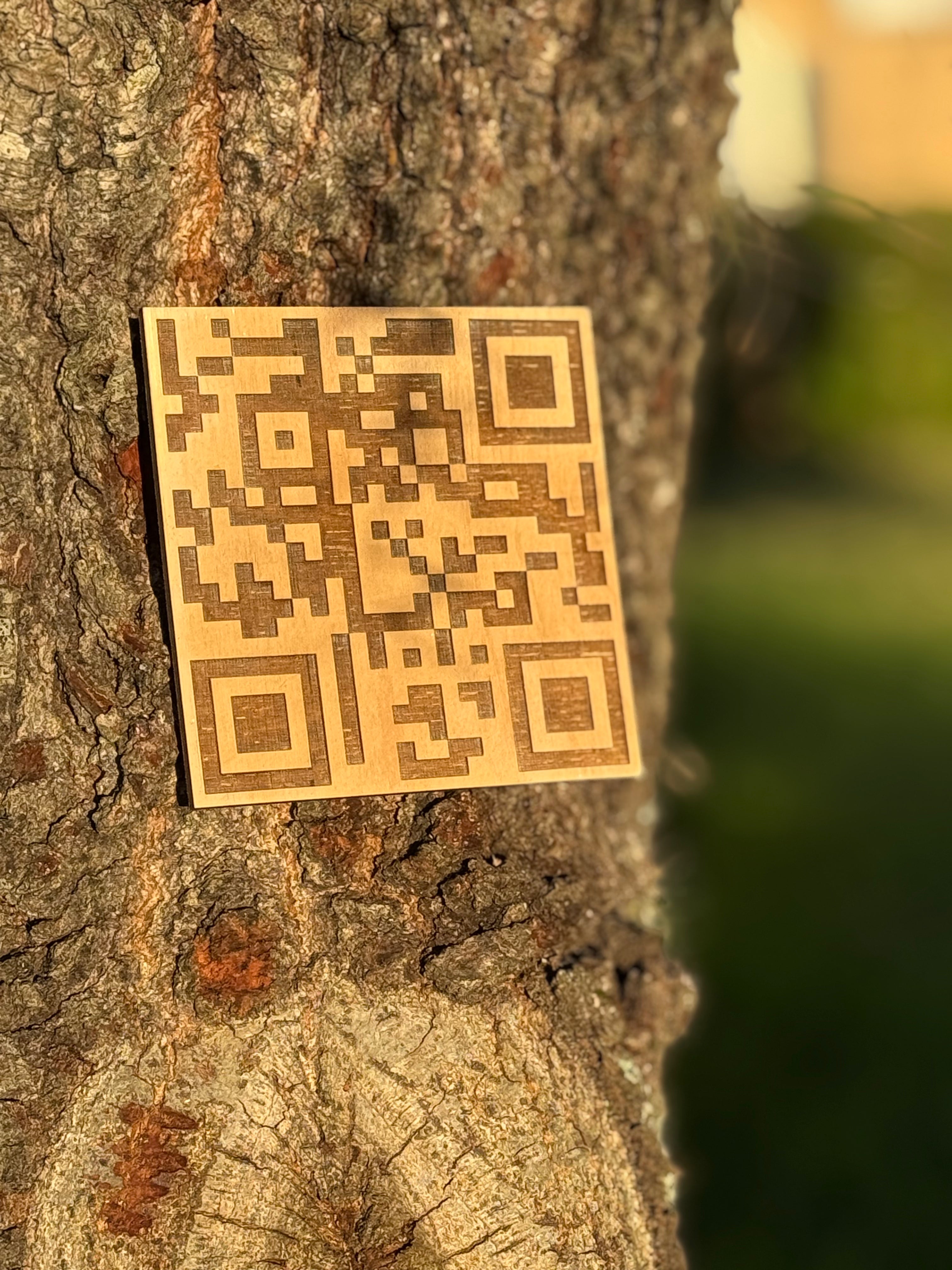 Custom QR Code Sign – Personalized Business & Directional Signage ...