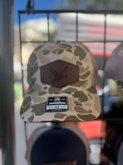 Laser Etched Patch Trucker Cap- Custom
