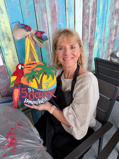 August Door Hanger Painting Workshop | St. Augustine, FL
