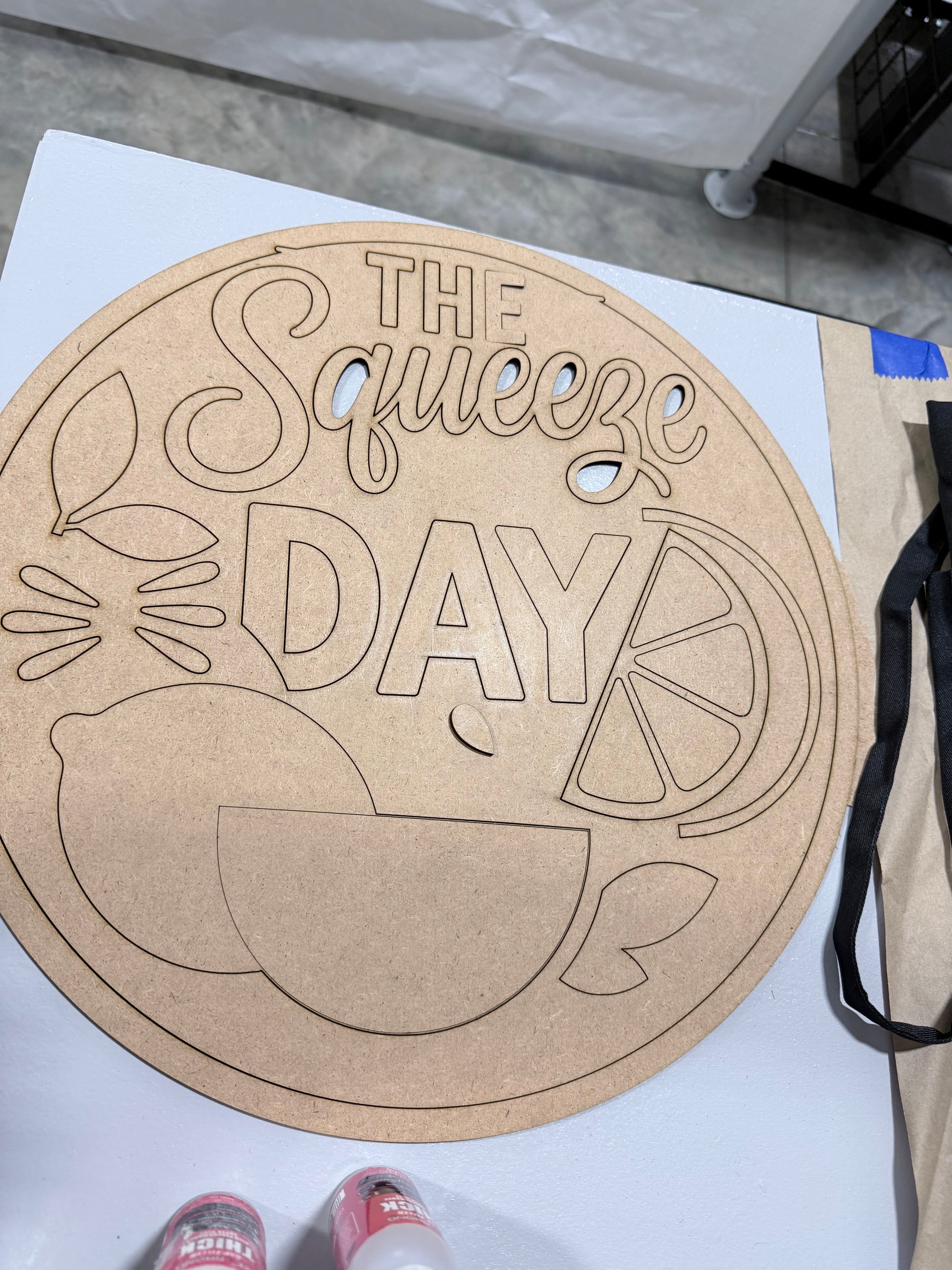 wood cut with laser 