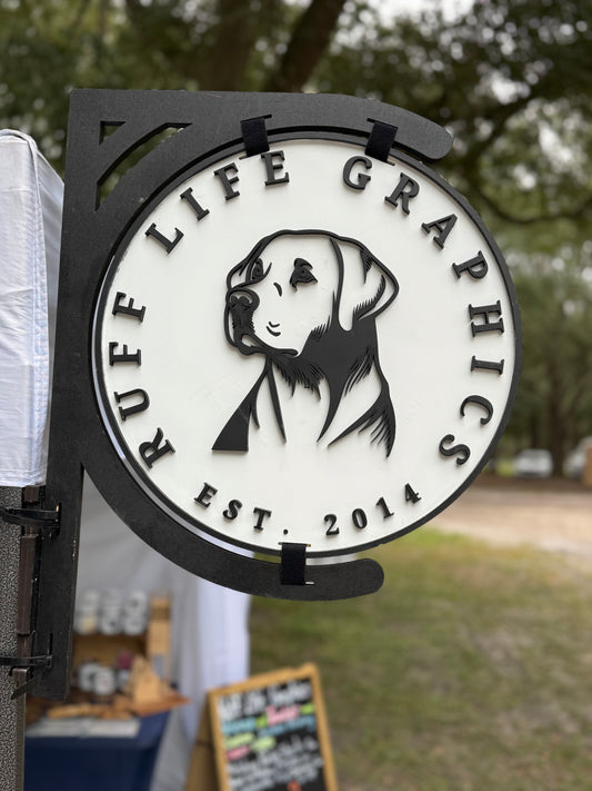 Custom Hanging Shop Signs