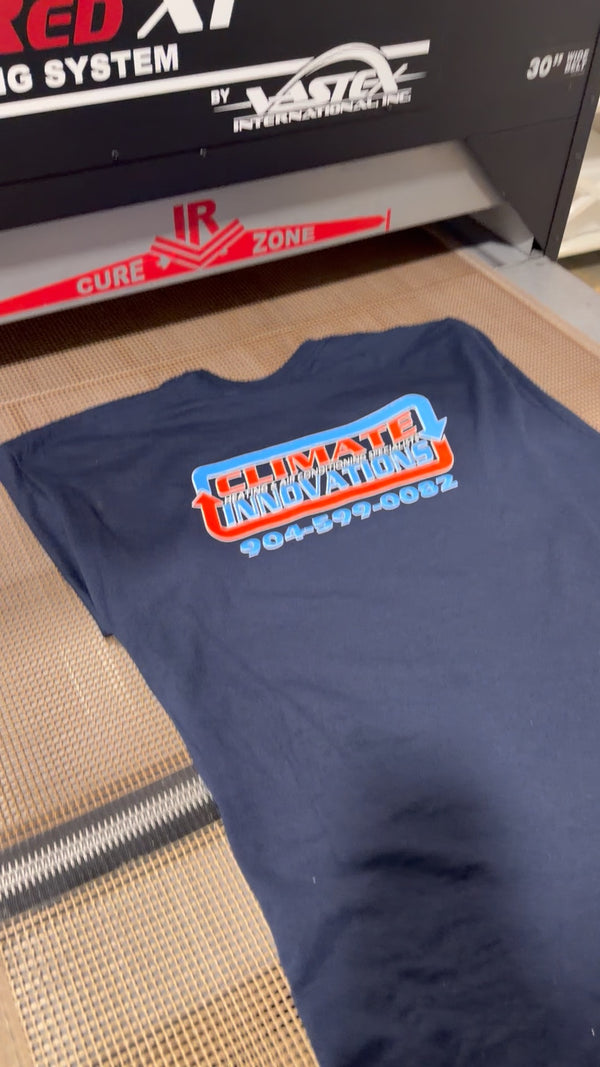 Screen printing custom business shirts in St. Augustine FL
