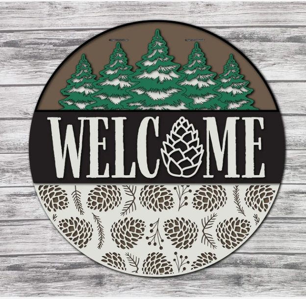Ready-Made Seasonal Door Signs & Holiday Décor