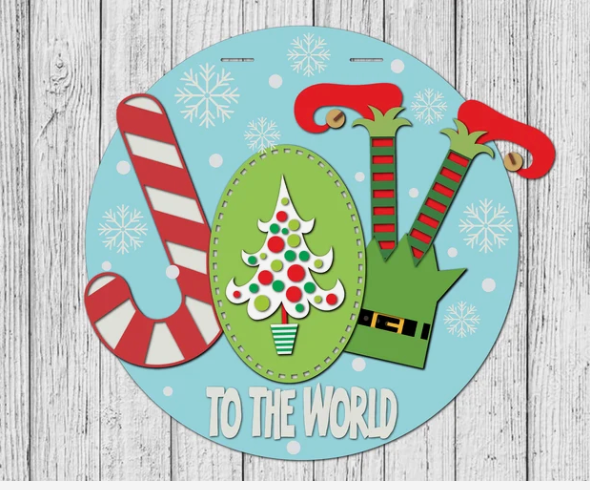 Ready-Made Seasonal Door Signs & Holiday Décor