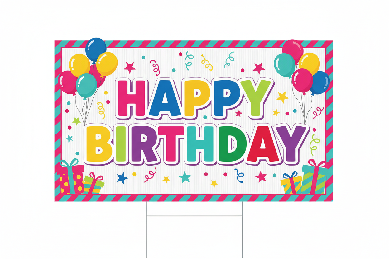 Custom Yard Signs | Real Estate Yard Signs & Special Event Signs