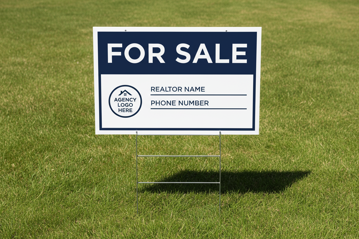Custom Yard Signs | Real Estate Yard Signs & Special Event Signs