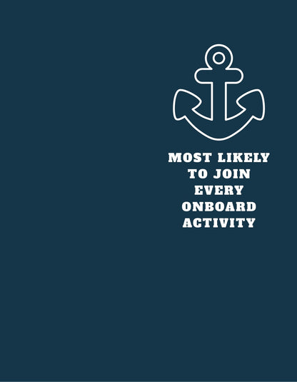 Cruise Vibes(customized)  $22 per shirt- choose your "Most Likely phrases"